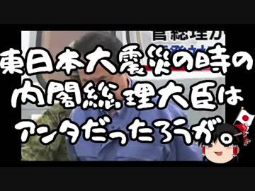 【ゆっくり保守】菅直人は記憶喪失にでもなったのか？