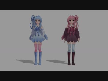 琴葉姉妹がかぼちゃさんオリジナル曲「ハッ」を踊ってくれたヨ【MMD杯ZERO予告動画】