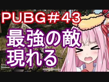 【PUBG】最強の敵、現れる・えびドン勝＃43【VOICEROID実況】