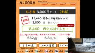 寿司打(3000円) 8440円お得（77皿）
