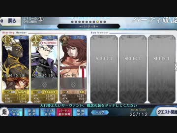 【FGO】無間氷焔世紀ゲッテルデメルング：スルト・フェンリル戦【エミヤオルタとシグルドのみ】