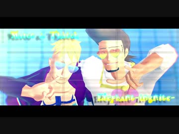 【MMDワンピ】パーリーピーポー！な1&4でElephant(Ignite)【1080p】