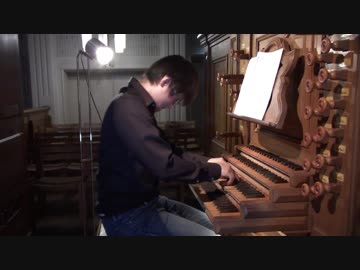 N.ハンフ - ああ神よ、天よりみそなわし 松蔭女子学院大学のパイプオルガン (N.Hanff - Ach Gott, vom Himmel sieh darein) 古楽 バロック