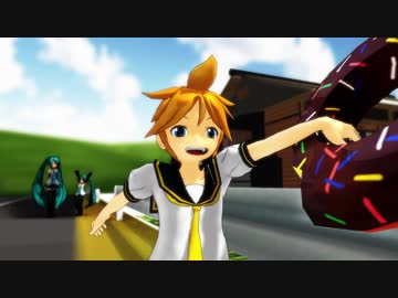【MMD杯ZERO予告動画】あにまさ式小学生風レン（中身入り）の宣伝です【モデル配布】
