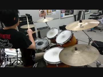 SID 嘘　ドラム叩いてみた