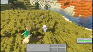 マイクラポケモンMODゲーム実況39:サバンナでまったり経験値稼ぎ
