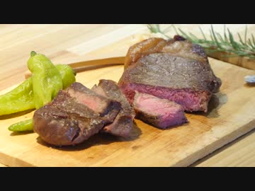 牛ステーキ　夏ばて知らずの「ニンニクソース」