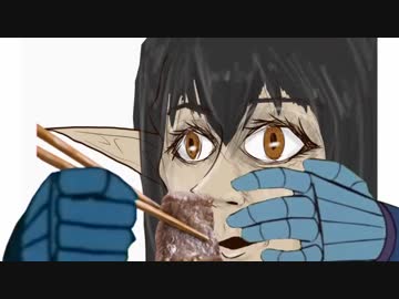 焼肉を食べるケリン