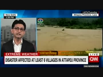 ラオスのダムが決壊する前に韓国人作業員は全員逃げていたとCNNが報道！