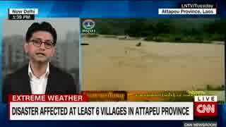 ラオスのダムが決壊する前に韓国人作業員は全員逃げていたとCNNが報道！