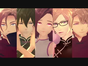 【MMDA3!】桃.源.恋.歌【監督with至/万里/左京/真澄】