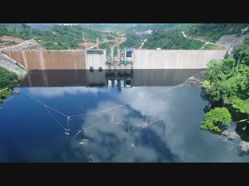 日本企業がラオスに建設「ナムニアップダム」タイムラプス施工動画(2016.4〜2018.6)