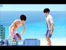 【シムズ３】６つ子のゆるゆる生活45～涼しい部屋からサマー満喫・後編～