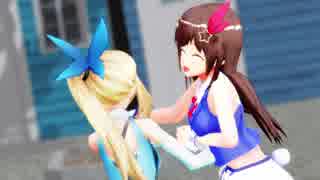 【MMD】LapTapLove【ときのそら・ミライアカリ】