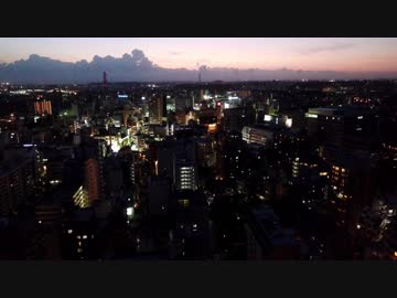 夜景空撮8　「きまぐれ空撮」