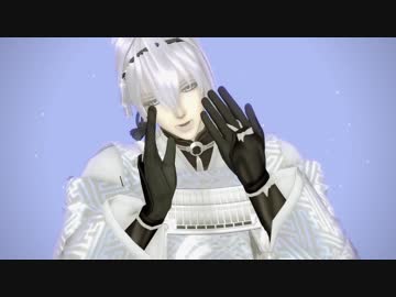 【MMD刀剣乱舞】終わりへ向かう始まりの歌【白い三日月】