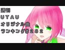 週刊UTAUオリジナル曲ランキング＃２８２