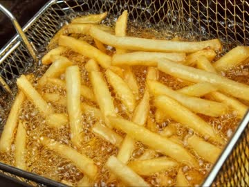 【癒し】フライドポテトの音《60分》（睡眠用BGM・作業用BGM）