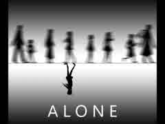 【初音ミク】　ALONE　【オリジナル曲】