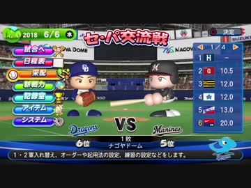 実況パワフルプロ野球２０１８ ペナントレース中日編＃５３　【素人実況】