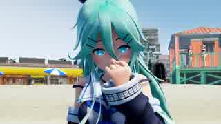 【艦これMMD】 DEEP BLUE SONG 【山風】