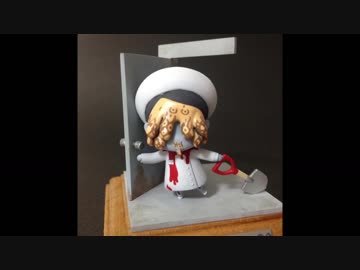 異界入りなので屍人のデフォルメ人形作りました。