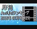 月刊AviUtlランキング 2018年07月号 #29