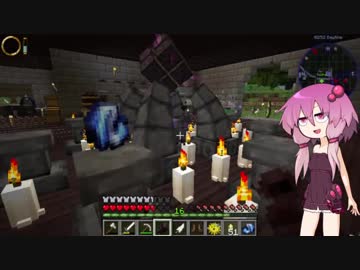 【Minecraft】ゆかりさんが『再び』神を目指す†魔術クラフト #03【ボイロ実況】
