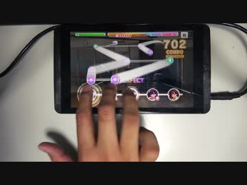 【デレステ】凸凹スピードスター master+ 片手 フルコンボ