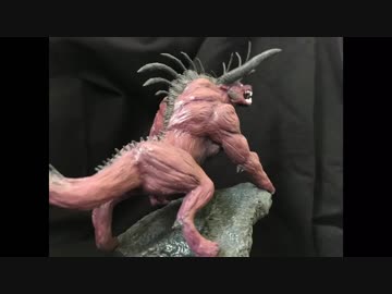 ベヒーモスのフィギュア作ってみた【MHW/FFXIV】