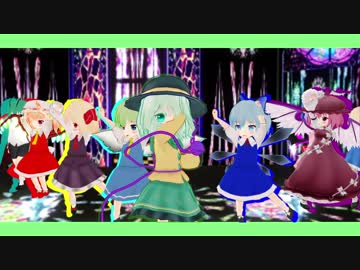 東方ＭＭＤ　虎視眈々　おチビちゃん達