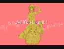【UTAUカバー】お気に召すまま【寓音ピタ×壱織】