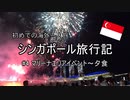 初めての海外　シンガポール旅行記　#4マリーナエリアイベント～夕食