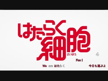 は/た/ら/く/細/胞/_/第/4/話/_/ア/ニ/メ/O/P/歌/詞/コ/メ/ン/ト/(2018/8/1)