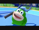 【4人実況】マリオテニスエース　 No.1プレイヤーは誰だ　part2