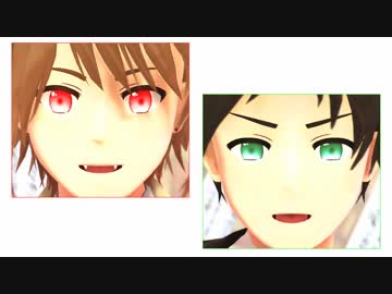 【APヘタリアMMD】君色に染まる【尼・勃】