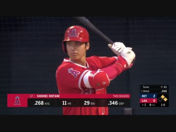 【ＭLB】大谷翔平、12号3ランHR。1・2番が出塁して大谷が一掃する最高の攻撃パターン