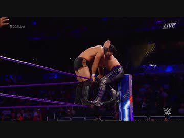 【WWE】ヒデオ・イタミvsムスタファ・アリ【205 18.8.7】