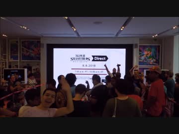 【海外の反応】スマブラSPダイレクト全編  ニンテンドーNYショップ生ライブ「大乱闘スマッシュブラザーズ SPECIAL」