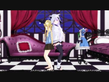 【MMDバーチャルYoutuber】有栖とアズリムでマトリョシカ【物述有栖×アズマリム】