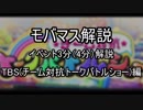【2000位狙い以上向け】モバマス解説 イベント3分(4分)解説 TBS(チーム対抗トークバトルショー)編