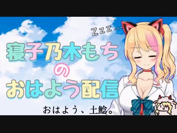 もちにゃんの寝起きボイスと伸びをした時に漏れた鳴き声