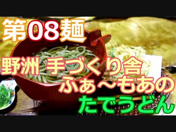 【麺へんろ】第８麺 野洲 手づくり舎ふぁ～もあのたでうどん【古都＆湖国編 ３日目】