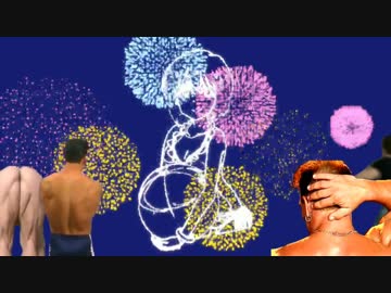 本格的♂花火大会