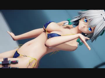 【MMD東方】十六夜咲夜で「彗星ハネムーン」1080p【紳士向け】