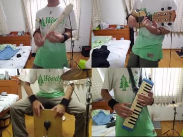 【ひとり合奏】ハッピーシュガーライフOPをあっさりさせてみた