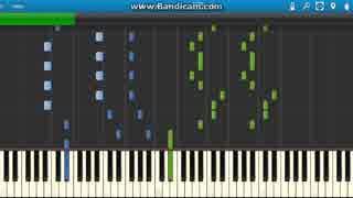 【BadApple!!】和音をもっと増やしてみた。【Synthesia】