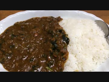 家庭の味なジャンカレーのほうれん草カレー(秋葉原)
