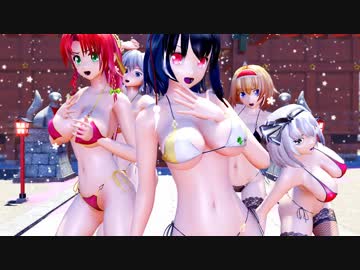 【東方MMD】Carry Me Off【アリス咲夜妖夢美鈴文】