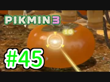 【実況】お前ら、俺が生きるために死んでくれ！part45【ピクミン３】